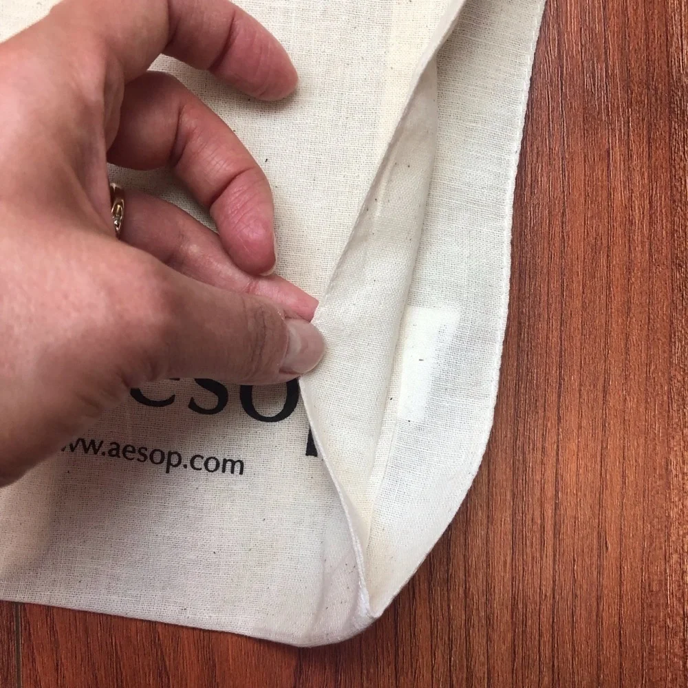 New Aesop Dust Bag 10.5'' x 6''